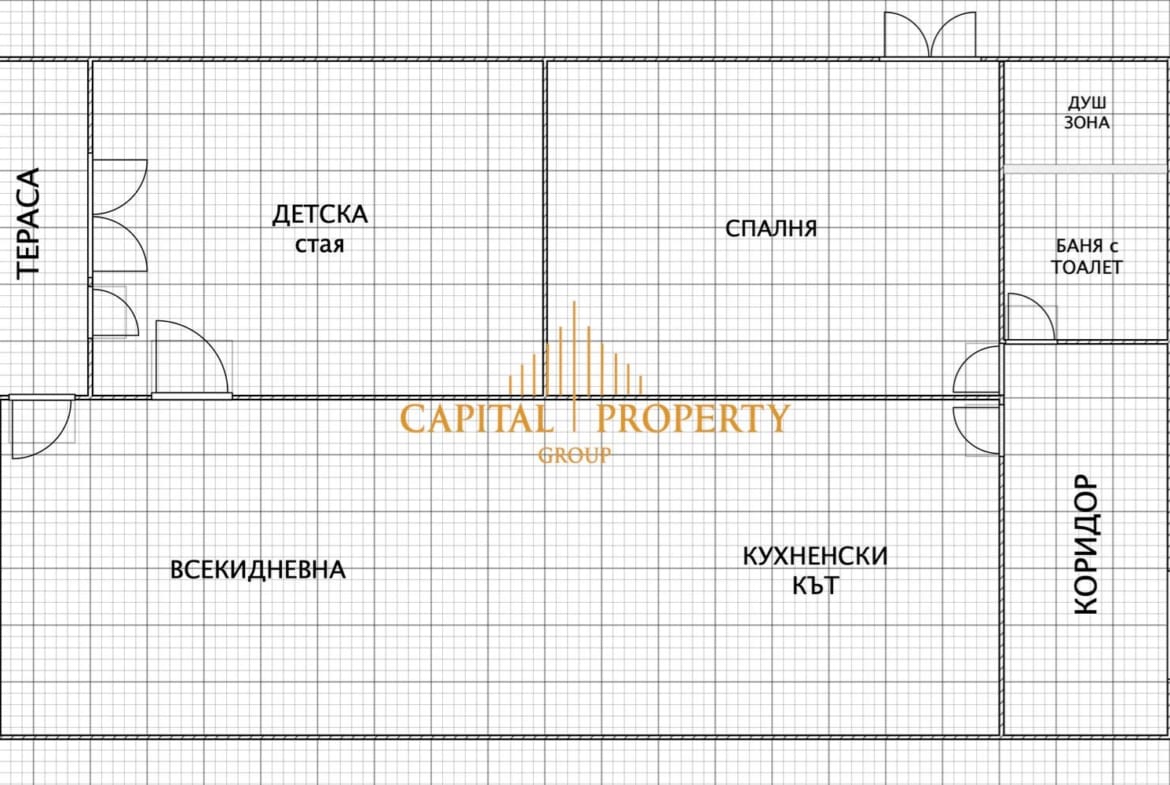 Тристаен обзаведен апартамент 75м2 в. кв. Левски, гр. Варна - 0