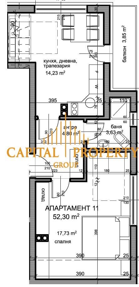 Едностаен апартамент, ново строителство, до ключ, нова сграда, Кранево - 0