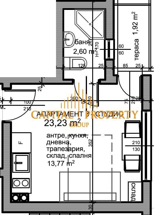 Двустаен апартмент, ново строителство, до ключ, нова сграда, Кранево - 0
