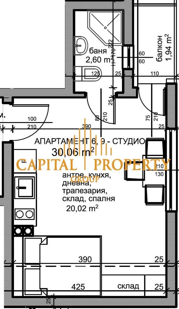 Двустаен апартамент, ново строителство, ДО КЛЮЧ, нова сграда, КРАНЕВО - 0