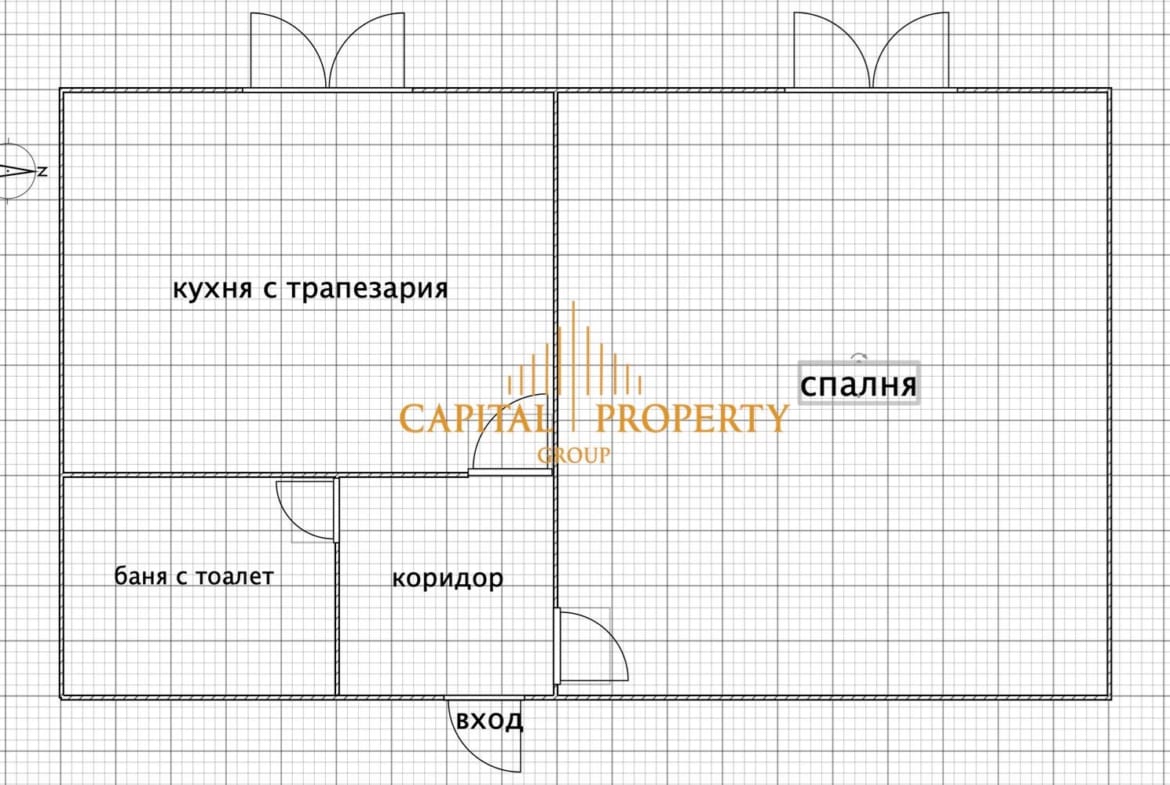 Двустаен /гарсониера/ - 41м2 кв. Възраждане гр. Варна - 0