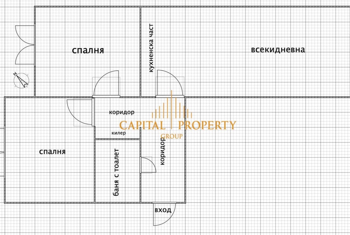 Тристаен апартамент, кв.Владиславово, Варна - 0